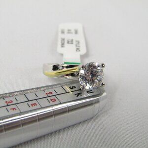 Cubic Zirconia | Stainless Steel | Weeding Band | Women's | Size 6 | New